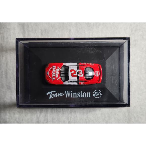 Nascar Jimmy Spencer #23 Team Winston Diecast 1:64 Scale Racing Car Pre-owned - Picture 3 of 6